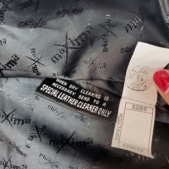 Maxima Wilsons the leather experts black jacket - Picture 9 of 13